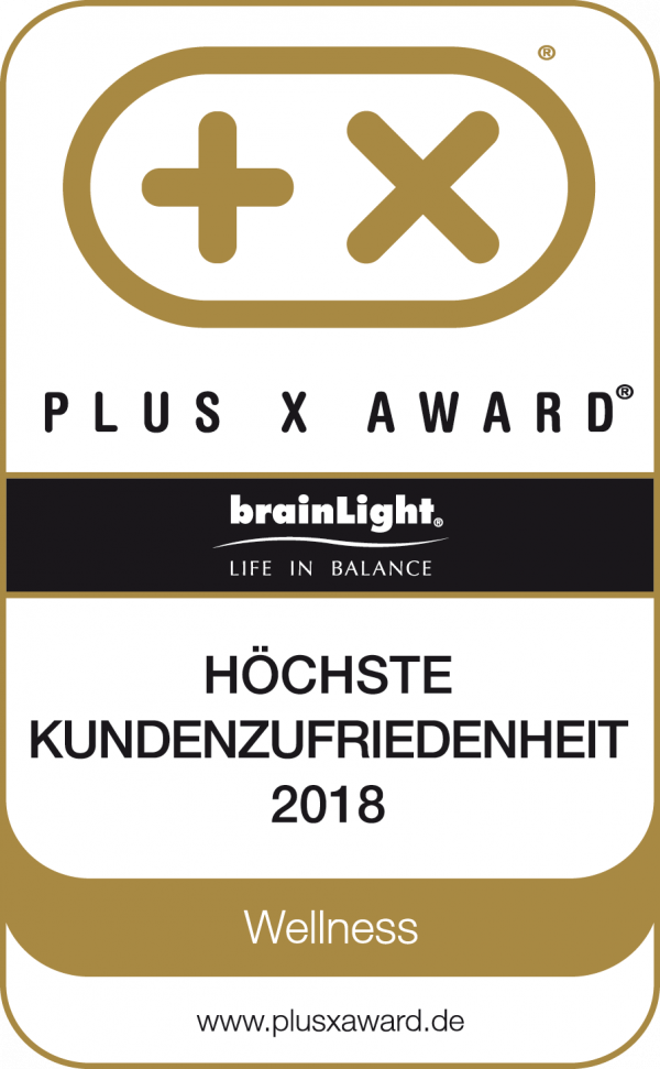 free PLUS X AWARD "Höchste Kundenzufriedenheit" 2018