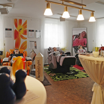 Der brainLight-Showroom in Goldbach<br>