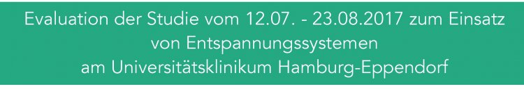 Studie 2017 am Uniklinikum Hamburg-Eppendorf