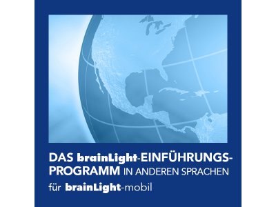 Das brainLight-Einführungsprogramm in anderen Sprachen