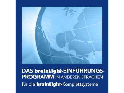 Das brainLight-Einführungsprogramm in anderen Sprachen