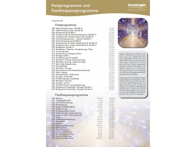 Fest- und Festfrequenzprogramme