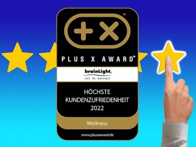 Der renommierte Plus X Award zeichnet brainLight aus